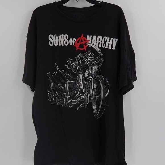 Sons of Anarchy Motorcycle T-Shirt Biker Tee Size 2XL - Picture 1 of 6